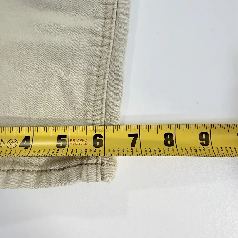 Vintage Jeans Mens M 32x30 Black Tan Khaki Straight Fit Business Casual Pants